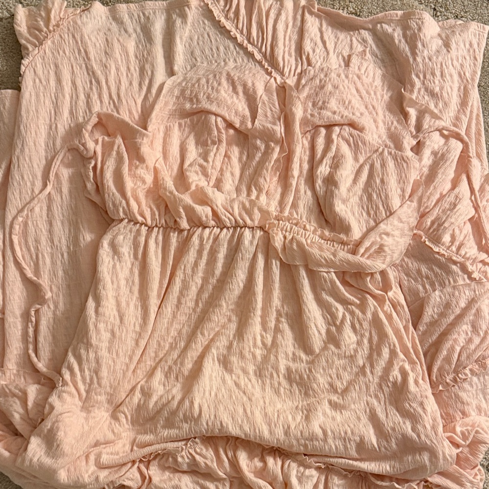 Free People Pink Maxi Dress